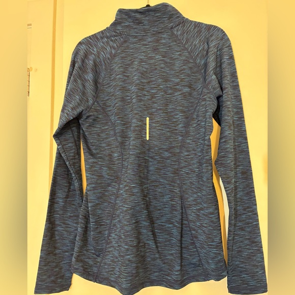 Blue athletic lightweight jacket. - Picture 3 of 3